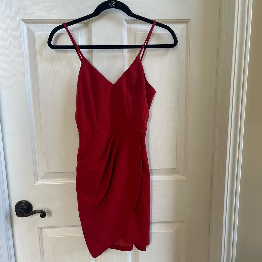 Red dress